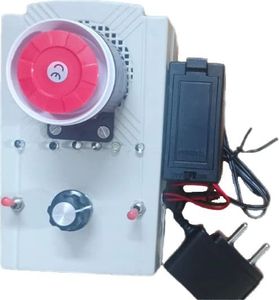 2 in 1 Loud Power Cut Dual Tone Alarm and Loud Power Resumption Dual Tone Alarm of 140db Volume with Option of 10 Seconds Timer and Variable Volume